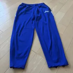 アシックスパンツ　メンズサイズO ブルー