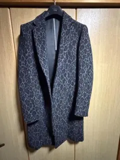 レオパード柄チェスターコートのサムネイル