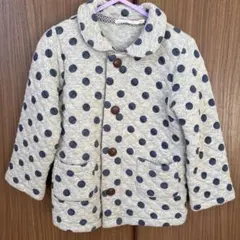 水玉模様カジュアルジャケット 100cm以上