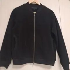 UNIQLO フリース ジップアップ ブルゾン 黒　Ｌサイズ
