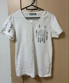 AVIREX ミリタリープリント Tシャツ ホワイトのサムネイル
