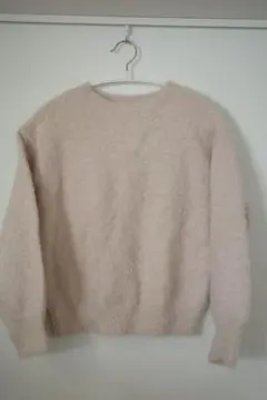 earth music&ecology ピンク 長袖ニット　セーター　ニット