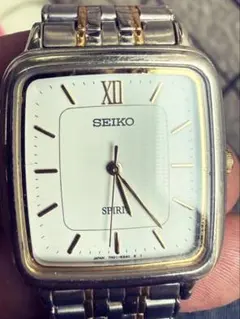 【80s〜90s SEIKO DOLCE】バブル期 ドレスウォッチ スクエア型 80s〜90s SEIKO DOLCE】バブル期 ドレスウォッチ スクエア型 - メルカリ