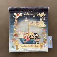 ダッフィー　Cape Cod Twinkle W inter の時の巾着