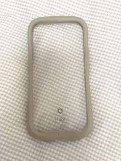 iface iphone14pro 強化ガラスクリアケース　ベージュ