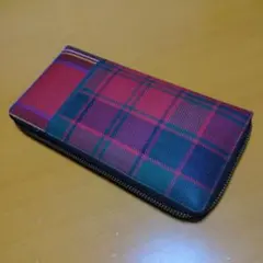 COMME des GARÇONS チェック柄 長財布 コムデギャルソンのサムネイル