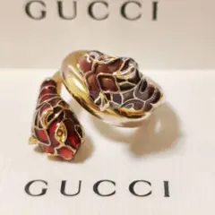 GUCCI グッチ タイガー ストーン リング 14号 - メルカリ