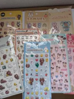 Pukupuku Seal シールセット　プクプクシールまとめ売り