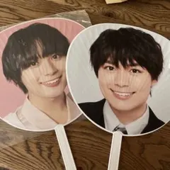 なにわ男子　大西流星　うちわ2枚セット