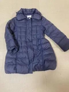 KUMIKYOKU ネイビー ダウンコート 130