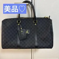 未使用級 Nike ジョーダン ボストンバッグ モノグラム 2Way 総柄 未使用級 Nike ジョーダン ボストンバッグ モノグラム 2Way 総柄