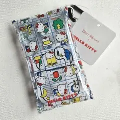 Bleu Bleuet Hello Kitty クリアポーチ カラビナ付きのサムネイル