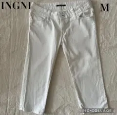 INGNI イング ストレッチ デニムパンツ Mサイズ ホワイト