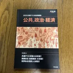 2025共通テスト総合問題集 公共・政治経済
