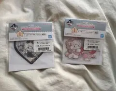 24h以内発送　mikko 一番くじ I賞 きらめくクリアステッカー　2点セット