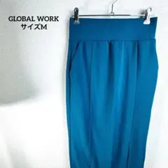 GLOBAL WORK グローバルワーク　スカート ターコイズブルー　0026