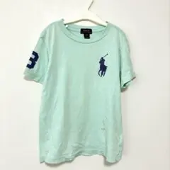 【ポロラルフローレン】ビッグポニー Tシャツ 120 ミントグリーン【AB1】