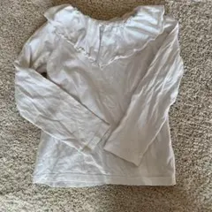 フリル 長袖 トップス