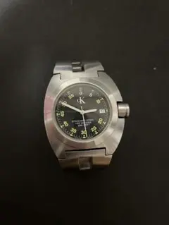 カルバンクライン　クォーツ　電池式　ダイバー　ブレスレット風のサムネイル