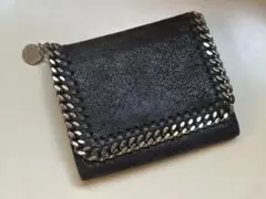 【Stella McCartney】 三つ折り財布　ブラック
