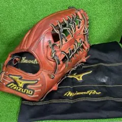 ミズノプロ 硬式 投手用 オーダー MIZUNO ノースヨーロピアンキップ ミズノプロ 耕作オーダー ノースヨーロピアンキップ使用
