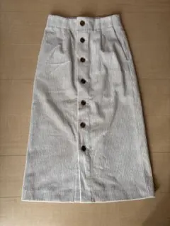 MACPHEE コーデュロイタイトスカート