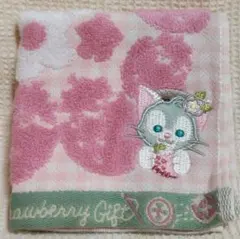 ダッフィー＆フレンズ　ハートフェルトストロベリーギフト　ハンドタオル　ばら売り