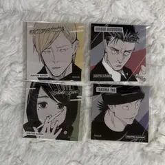 呪術廻戦 スクエアステッカー コレクション 第1弾 七海 家入 日車 猪尾