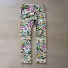 ムーミン 花柄 レギンス 110