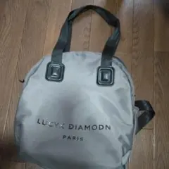 LUCYK DIAMOND グレー バックパック