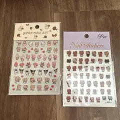 YHAN NAIL ART ネイルシール 2シートセット