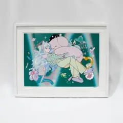 青江鞠 ときめき Love Song アート 版画 額縁 絵画 ウェディング 愛