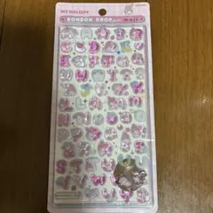 即日発送　正規品　ボンボンドロップシール　サンリオ　文字　もじ　マイメロディー