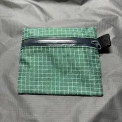 ハンドメイド　登山　ULポーチ　Xグリッド