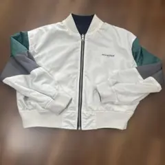 ラブトキシック140 センチ　リバーシブルジャンパー　白地と黒地MA-1