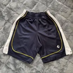 converse ネイビー/イエロー バスケットボールパンツ キッズ140サイズ