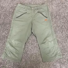 グリーン ワークパンツ