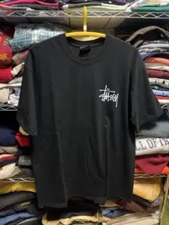 Stussy ブラック Tシャツ XXL