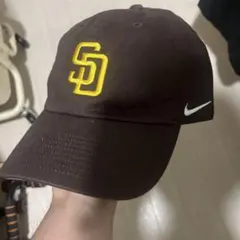 NIKE San Diego Padres キャップ ブラウン