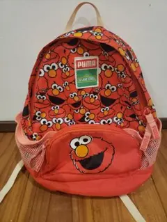 PUMA エルモ リュックサック　幼稚園保育所秋の遠足　ユニバ
