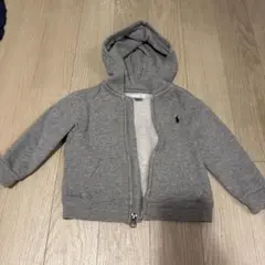 Ralph Lauren フード付きトレーナー 18M グレー