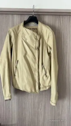 GIORGIOBRATOジョルジオブラットレザージャケットダブルライダース