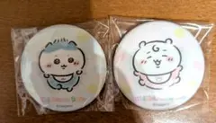 ちいかわ Chiikawa Baby おねんね缶バッジ　ちいかわ　　　ハチワレ