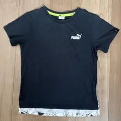 PUMA 130サイズ Tシャツ 黒