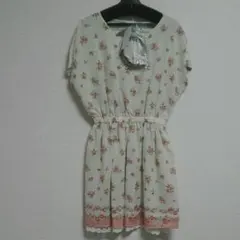 新品★オリーブデオリーブ ベルト付きリバーシブルワンピース TL160