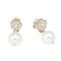 MARY QUANT ラメエポビジューデイジーイヤリング