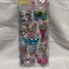 【クーリア】新品☆キラリンウォーターシール_キャンディツインズ