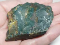 Q-91 出雲石 114g 碧玉 瑪瑙 原石 鑑賞石 自然石 誕生石 鉱石 鉱物