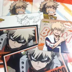 爆豪勝己 ブロマイド コースター クリアファイル まとめ売り ヒロアカ