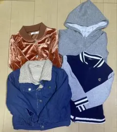 子供服 男の子 冬服 110サイズ パーカー アウター等 4点セット！